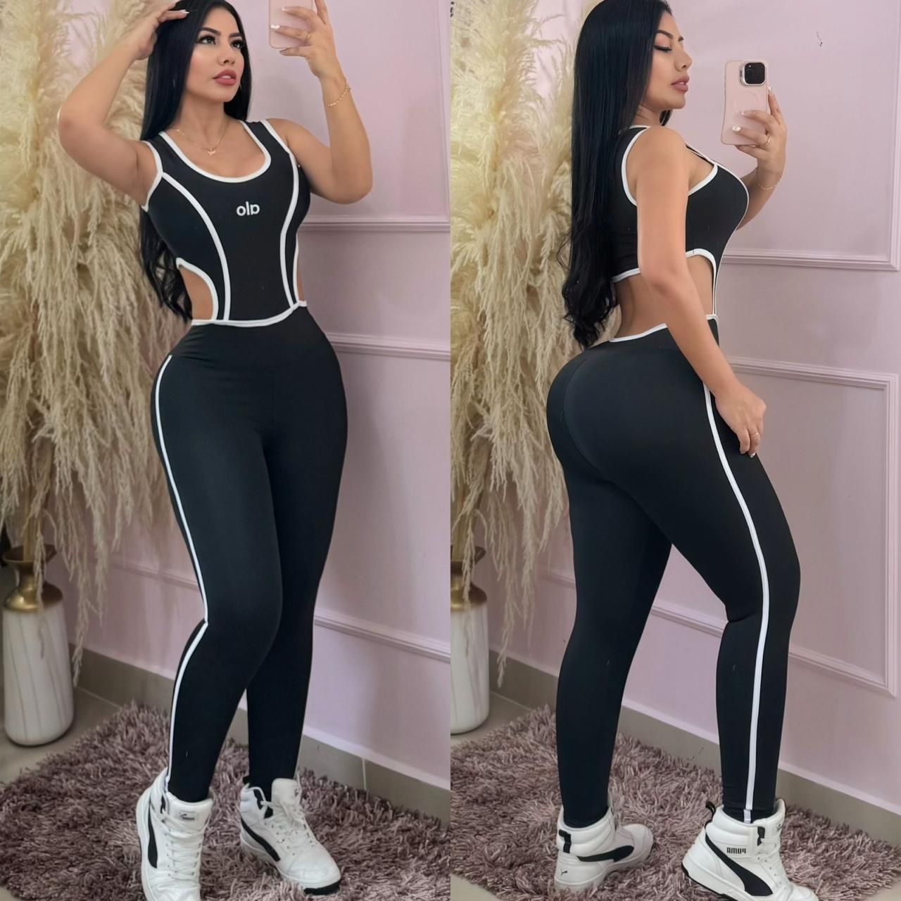 Enterizos en Suplex | Talla Única - Color Negro