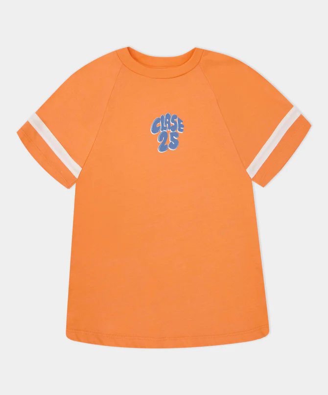 Camiseta Manga Corta Naranja Niños - Imagen 2